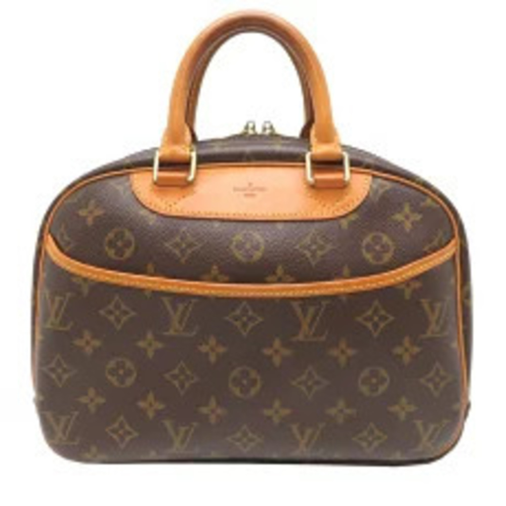 Louis Vuitton Trouville Handbag Monogram Brown